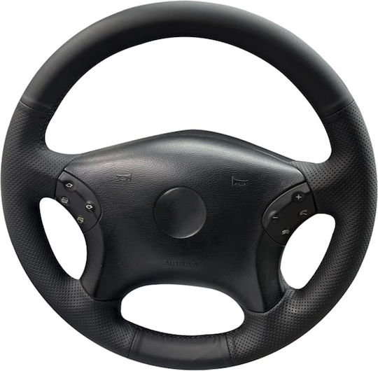 Steering Wheel Cover Sewing 38cm Mercedes-benz C-class W203 1999-2007