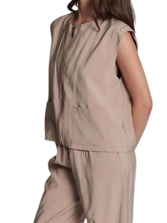 Beige Дамско яке CN140H04TNL.BEIGE