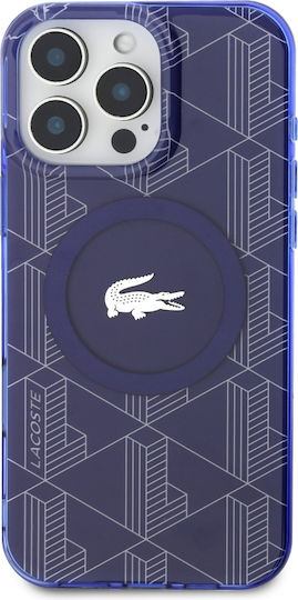 Lacoste Hc Iml Monogram Back Cover Σιλικόνης / Πλαστικό Ασημί (iPhone 16 Pro)