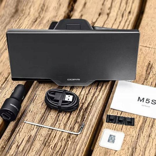 DDPAI Κάμερα DVR Αυτοκινήτου 1440P με Οθόνη 8.9" Bluetooth, Wi-Fi