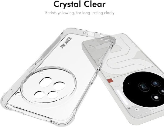 Enkay Hat-prince Back Cover Σιλικόνης Διάφανο (Nothing Phone (3a) Pro)
