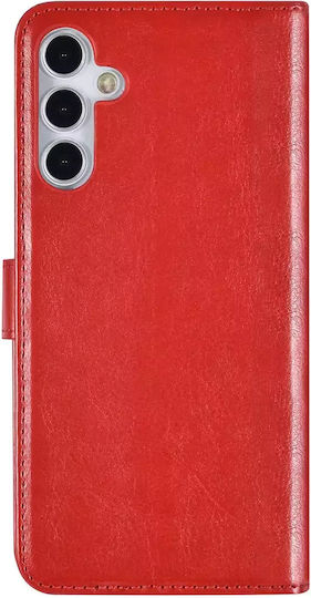 Tuniq Wallet Synthetic Leather Red (Galaxy A15)