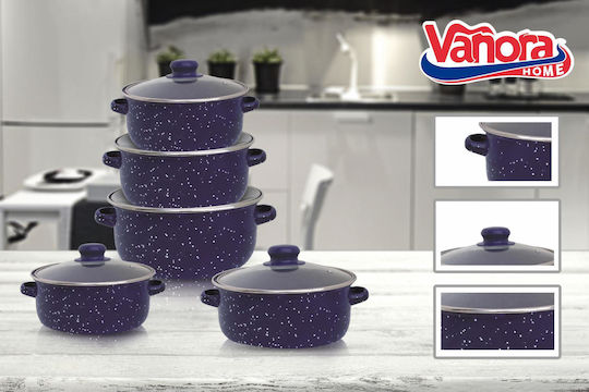 Vanora 5-Piece Pots Set Vanora 5-Piece Pots Set