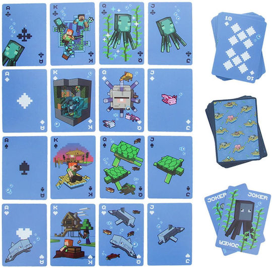 Minecraft 'waterproof' Playing Cards
