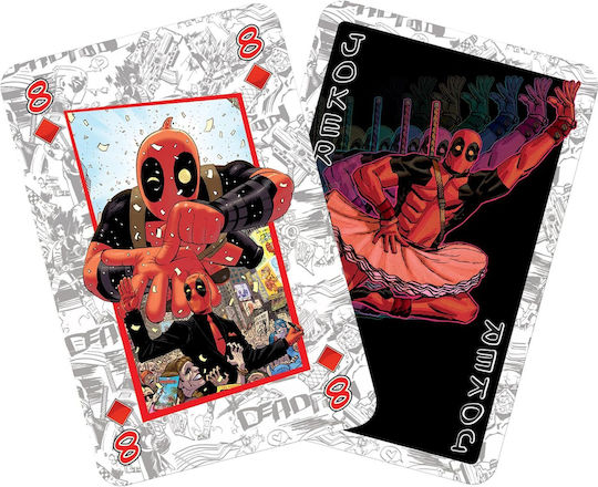 Winning Moves Waddingtons No.1 Deadpool Playing Cards Wm04686-en1