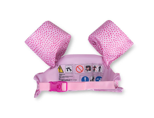 Swim Essentials Armbands Extra Chest Support Kids Weight 15-30 kg "pink Dots"