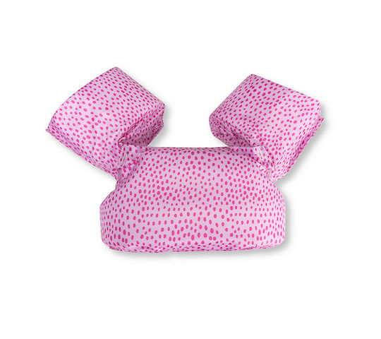 Swim Essentials Armbands Extra Chest Support Kids Weight 15-30 kg "pink Dots"