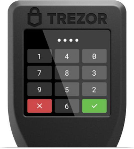 Trezor Trezor Model T Portofel Cryptocurrency