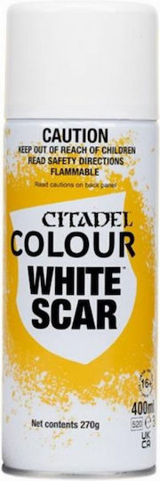 Citadel Colour Culoare Modelism în Spray White Scar 400ml