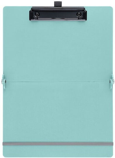 Sax Double Folding Clipboard A4-A5 30 Sheets Turquoise 750-20 Sax