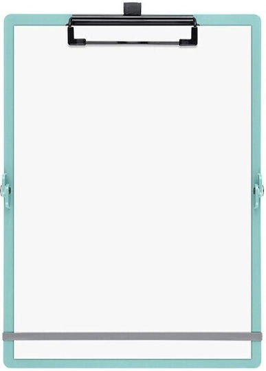 Sax Double Folding Clipboard A4-A5 30 Sheets Turquoise 750-20 Sax