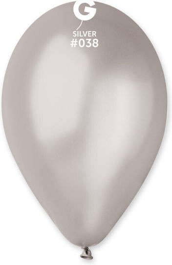Compoziție cu 100 Baloane Latex Gri 26buc