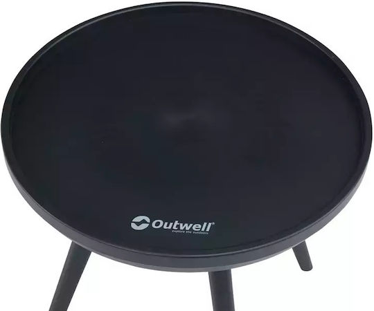 Outwell Brim Τραπέζι Πλαστικό για Camping Πτυσσόμενο 50x50x47.5cm Μαύρο