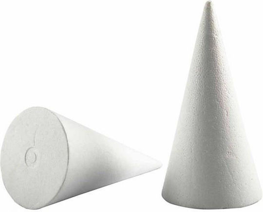 Styrofoam Cone 9x20cm