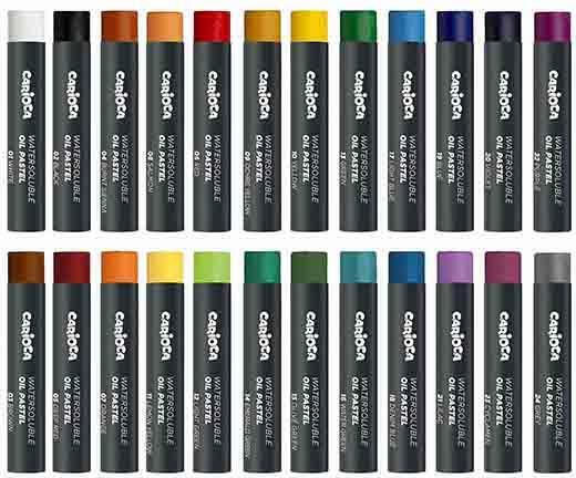 Carioca Oil Pastels 24colours