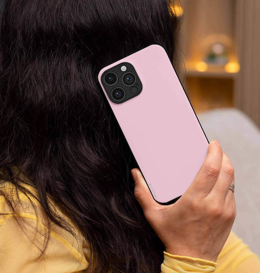 Sonique Colorbloc Back Cover Silicone Pink (Oppo Reno12 F / FS)
