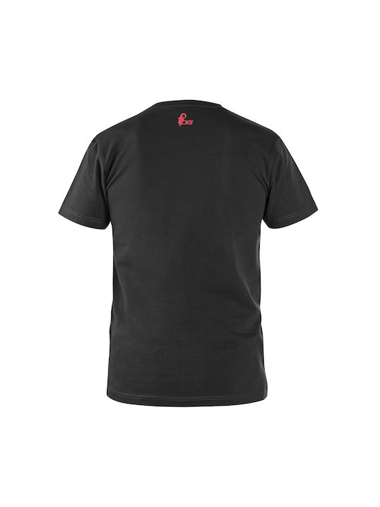 Canis Safety T-Shirt Εργασίας Μαύρο 1610-430-820-00