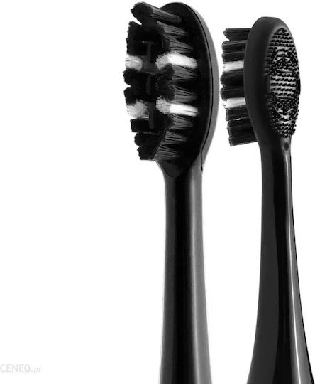 Set 4 Electric Toothbrush Refills Onyx Vitammy Black Alb