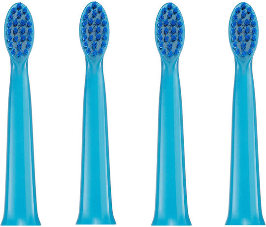 Vitammy Splash Th1811-4 Surf Toothbrush Set 4 Refills Blue