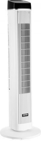 Vevor Vevor Turm Ventilator 60W mit Fernbedienung Weiß