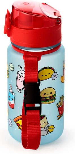 Puckator Детска Пластмасова Бутилка За Вода Foodiemals Wild Pop Top 350ml