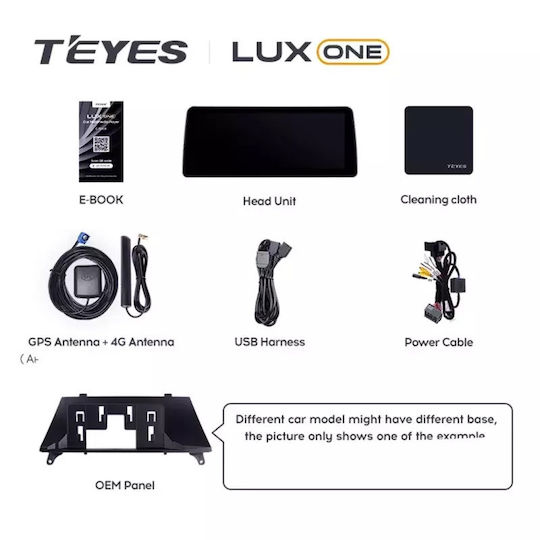 Teyes Sistem Audio Auto pentru BMW Magazin online / Serie 7 (F01) / F01 Skoda Rapid 2009-2012 (Bluetooth/USB/WiFi/GPS/Apple-Carplay/Android-Auto/Partitură) cu Ecran Tactil 12.3"