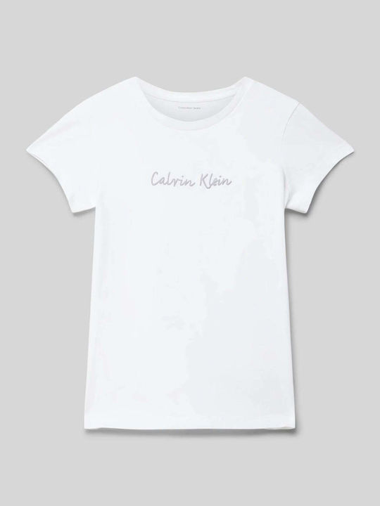 Kids' T-shirt White Logo