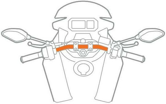 Lampa Opti Handle Mount Phone Motorcycle for Steering Wheel