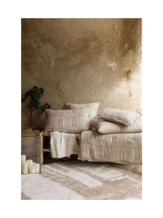 Vivaraise Tina Naturel Sofa Cushion 30x50cm