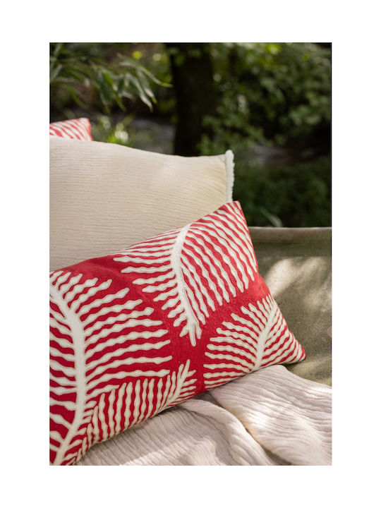 Vivaraise Sofa Cushion Flora Papaye 30x50cm