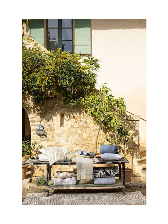 Vivaraise Sofa-Kissen Flora Galet 40x65cm