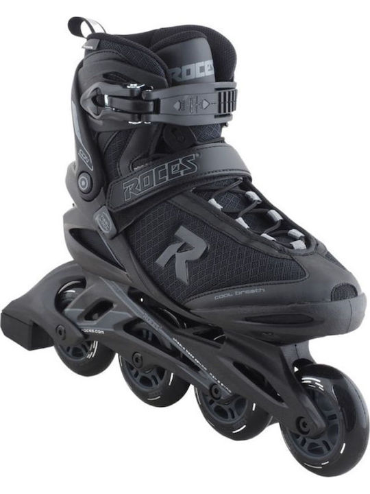 Roces Icon M Inline Rollers Schwarz Erwachsene/Kinder