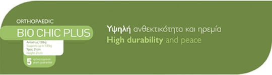 Chic Strom Eco Pure Bio Chic Single Ortopedie Saltea 100x200x21cm cu Arcuri