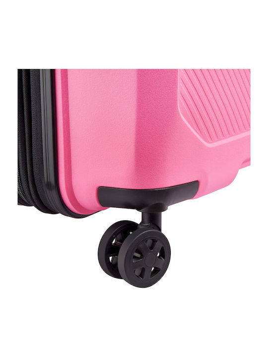 Delsey Anvers Medium Hard Travel Suitcase Light Pink with 4 Wheels Height 64.5cm
