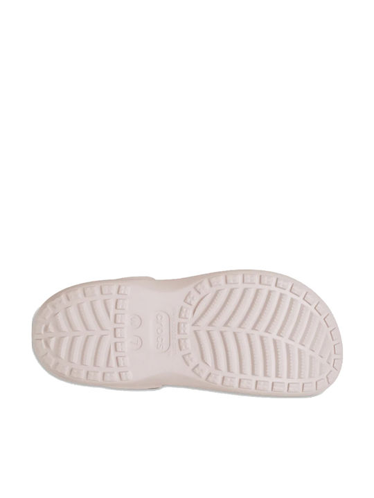 Crocs Baya Γυναικεία Σαμπό Ροζ