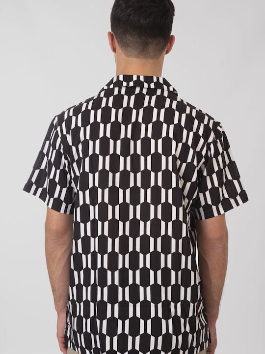 Short-sleeved Shirt Black/White