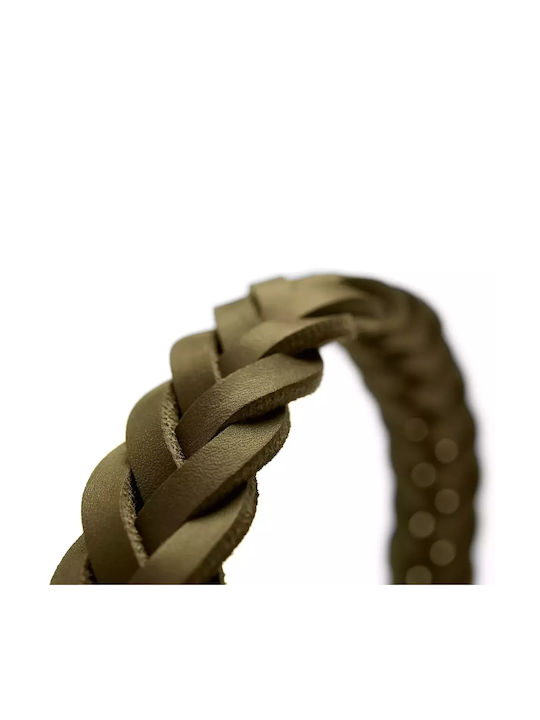 Hunter Soliderziehung Speziallederhalsband 45 Dunkelbraun
