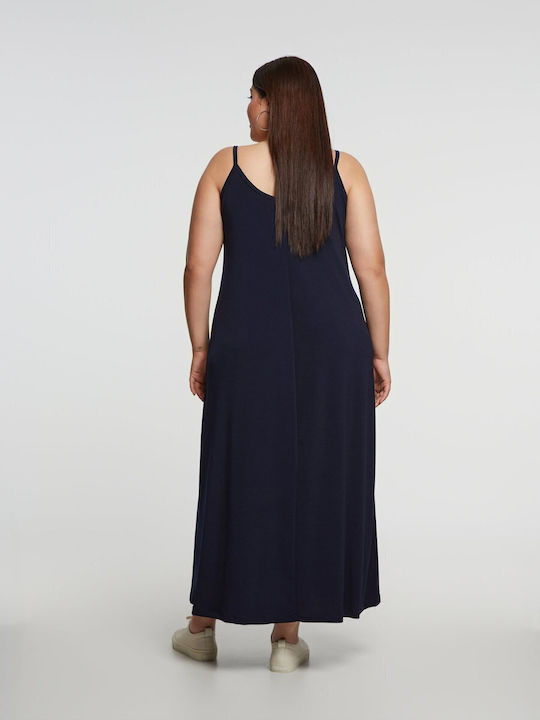 Rochie De Vară Maxi Albastră