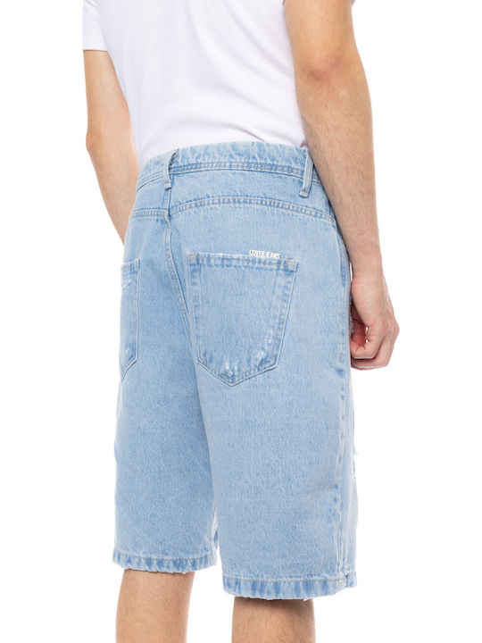 Ανδρική Βερμούδα Washed Blue