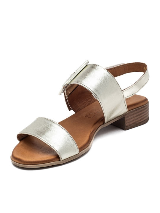 Leather Sandals Anatomic Gold