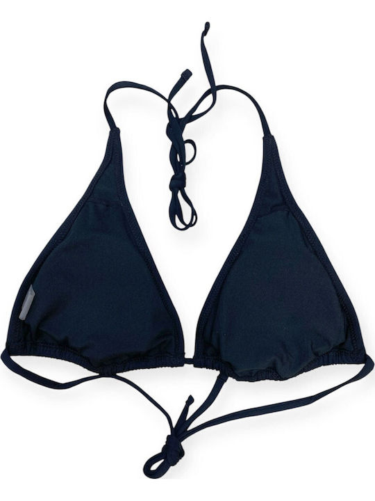 Bikini Τριγωνάκι με Ενίσχυση Μαύρο