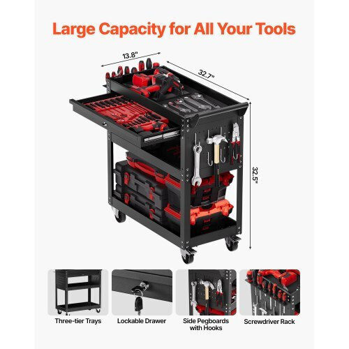 Vevor Metallic Tool Carrier