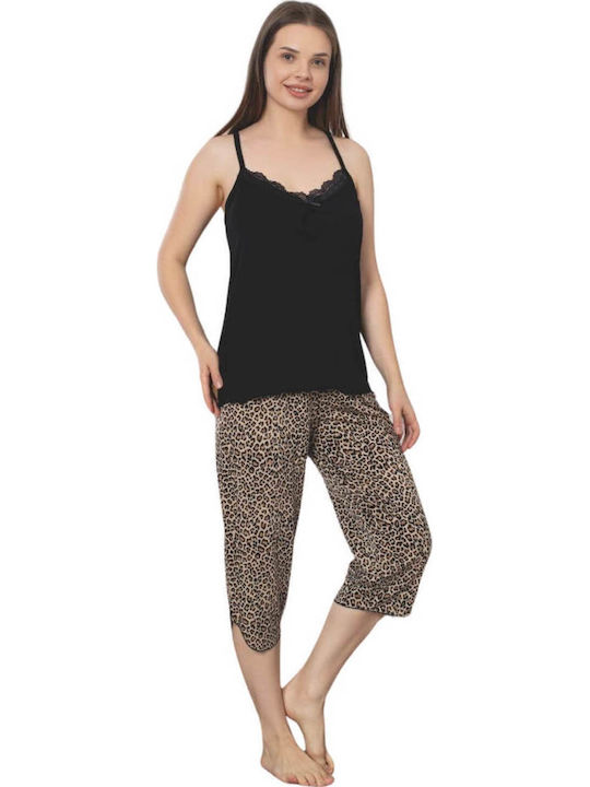 Asel Summer Women's Pyjama Set Colorful