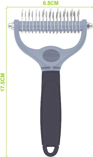 Nunbell Pet Comb Small for Long-Haired Dogs for Coat Grooming