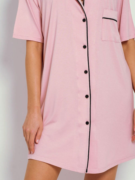 Taro Summer Women's Nightdress Pink