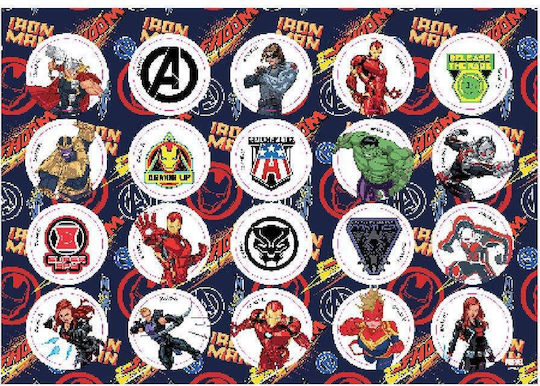 Iron Man Zeichenblock 40 Blatt 2 Designs