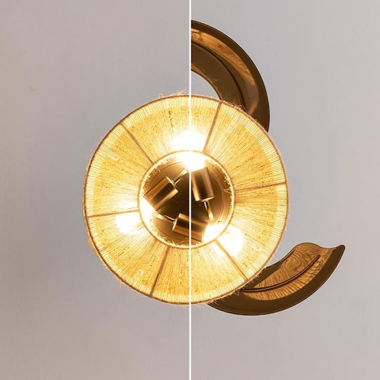 Cecotec EnergySilence Aero 3600 Invisible Ανεμιστήρας Οροφής 92cm με Φως Μπεζ / Μαύρος