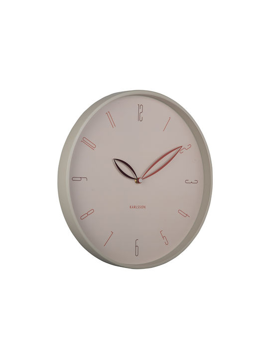 Karlsson Petals Wall Clock – Metal Clock Ø40 Cm Ka6012wg