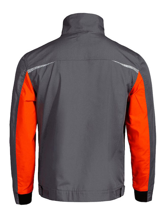 Stenso Prisma Light Stretch Work Jacket Reflective Orange