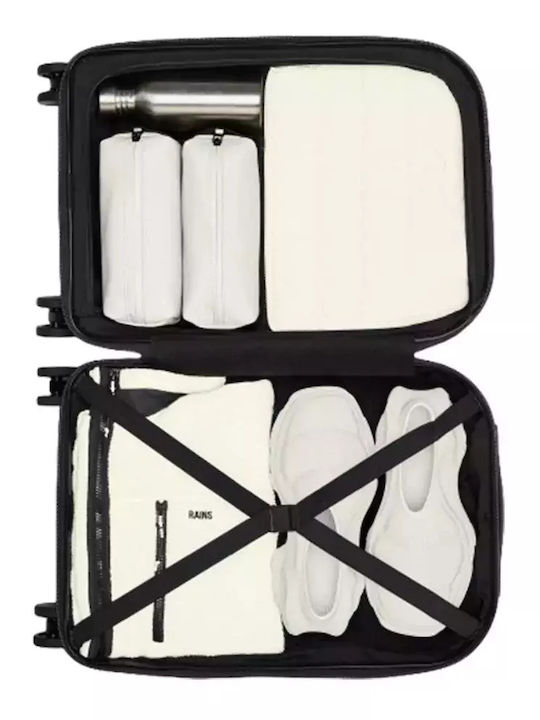 Rains Travel Suitcase Cabin Hard Drift with 4 Wheels Height 55cm